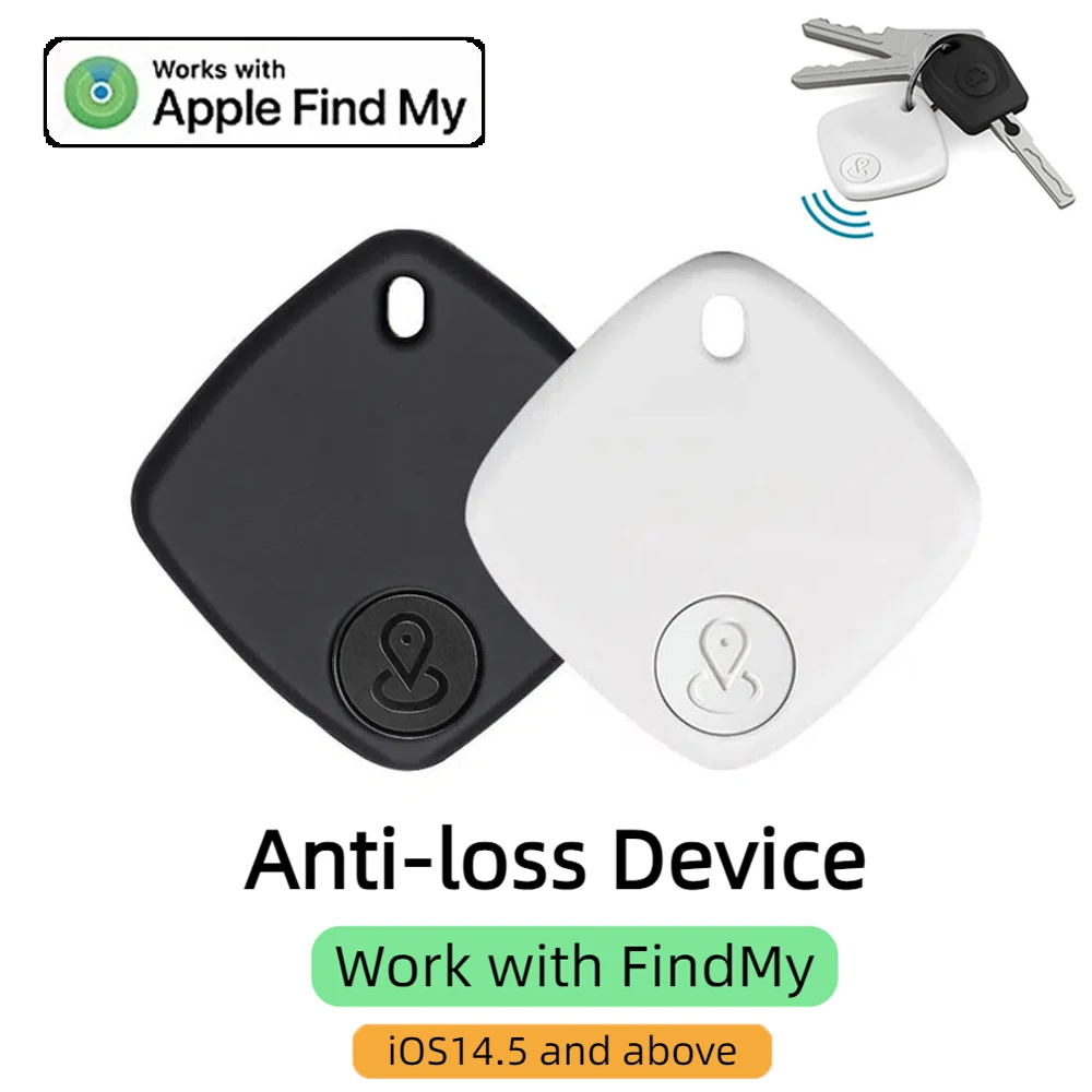 S2eb3933215094b64af15b53f08ce514ds.webp F2 Smart Airtag GPS Positioning Anti-Lost Device For iPhone iPad iOS Find My App Bluetooth Tracker Keys/Pets/Kids Locator Finder - Image 1