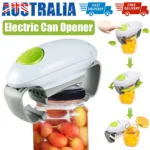 Electric Can Opener easy and easy to open cans and bottles Battery Operated Tin Opener One Touch for All Kinds of Jars Bottles