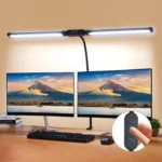 Double Head LED Clip Desk Lamp Architect Table Lamp for Home Office Lighting 3 Color Mode and 10 Dimmable Eye Protect Desk lamps