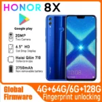 HONOR 8X Smartphone Global firmware CPU Haisi Qilin 710 6.5-inch 3750mAh rear camera 20MP used phone