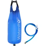 Waterdrop Gravity Water Bag for Camping, Travel, Backpacking, Hiking and Emergency, Compatible with Water Filter Straw, 1.5G Bag