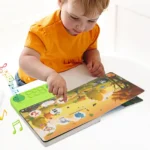Kids Electronic Audio Books with Melody & Lights Drum Sounds Animals Cognitive Books Interactive Pre-school Educational Toys