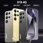 X18 Smartphone Android 6.6 inch 128GB ROM 8GB RAM 4G Network Dual SIM Cellphones Google Play Store 5200mah Mobile phones