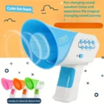 Children Voice Changer Loudspeaker Toy Electric Megaphone Roleplay Prank Props Kid Electronic Gift Xmas Party vocal funny toys