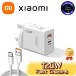 Xiaomi 120w EU US UK Mobile Phone Charger Super Fast Charging Head Flash Charging Suitable For Apple Xiaomi Huawei Samsung 2025