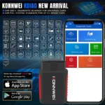 2026 KONNWEI KDIAG Full System Auto Scanner Reset SAS EPB Service ECU Programmer OBD OBD2 Car Diagnostic Tool pk Thinkdiag MINI