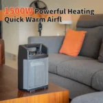1500W Electric Utility Space Heater BTU 5120 with Thermostat Control