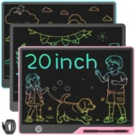 16/20 Inch Rechargeable LCD Writing Tablet Graffiti Board Message Board, Erasable Reusable Electronic Drawing Board for Kids
