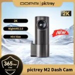 2025 New Dash Cam Pictrey M2 2K Resolution Smart Voice Control Support 24H Parking Monitor Night Vision Car Camera Dashcam