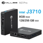 MLLSE M2 Pro Mini PC Powerful 8GB RAM, 128/256GB SSD, Intel J3710, Windows 10Pro - Compact & Ideal for Home, Business & Gaming