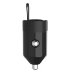 Flush Fit Mini Car Charger, USB-C Single Port Fast 30W Power Delivery,Drop-on Mini Charger with Pull Tab