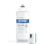 Waterdrop WD-K19RF Filter, Replacement for WD-K19-S and WD-K19-H Countertop Reverse Osmosis System, 12-month Lifetime