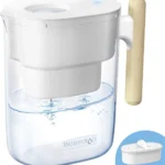 Waterdrop 200-Gallon Long-Life Chubby 10-Cup Large Water Filter Pitcher with 1 Filter, NSF Certified, 5X Times Lifetime