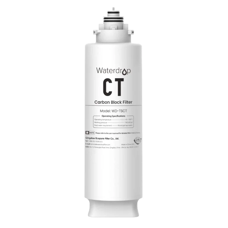 Se0af16f90d60497cad8adeef1872834e5.webp Waterdrop TSCT Under Sink Water Filter, Replacement for Waterdrop TSU-W, TSC 3-Stage Ultra-Filtration Under Sink Water Filter - Image 1