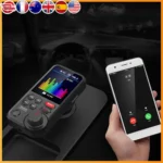 1.8 Inch Handsfree Car Radio Treble Bass Sound Bluetooth-Compatible Quick Charge Adapter AUX FM Transmitter Modulator MP3 Player
