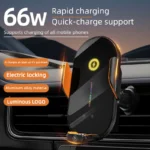 Car Wireless Phone Holder Stand 66W Fast Charging Station Charger Auto Infrared Induction for IPhone 15 14 13 12 Samsung Xiaomi