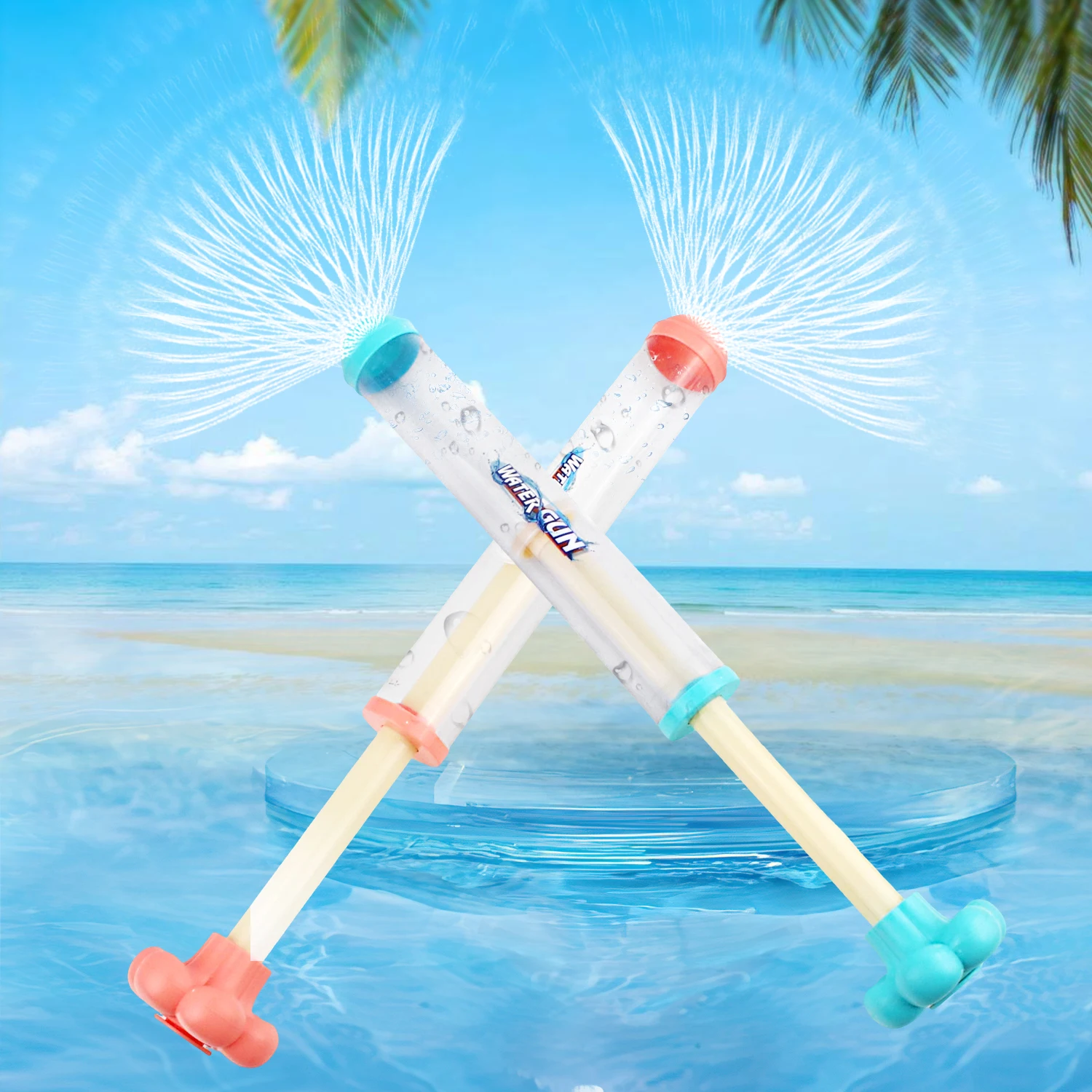 S1377300089dc4354811d114bae9957caf.webp Fireworks, water guns, squirting water guns, water fights, summer beach water toys - Image 1