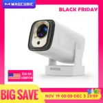 Magcubic HY310 Android 11 Projector 4K Native 1080P Auto Focus Native 330ANSI Dual Wifi BT5.4 Air Mouse Voice Home Outdoor Movie