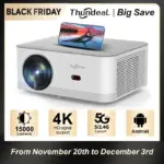 ThundeaL TD92Pro Full HD 1080P 2K 4K Projector TD92 Pro WIFI Android Beam Projector Home Theater Game Movie Video Player Beamer