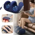Super Big Electric Foot Leg Massager Deep Tissue Shiatsu Kneading Relax Heated Roller Calf Relieve Stress Care Foot Machine Tool
