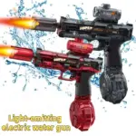 Led Light Emitting Electric Water Gun Toys Children Automatic Sensor Lights Water Pistol Summer Outdoor Beach Pool Toy for Kids